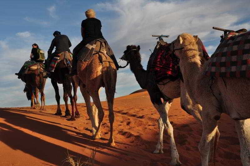 Auberge Kasbah Leila Erfoud Bagian luar foto